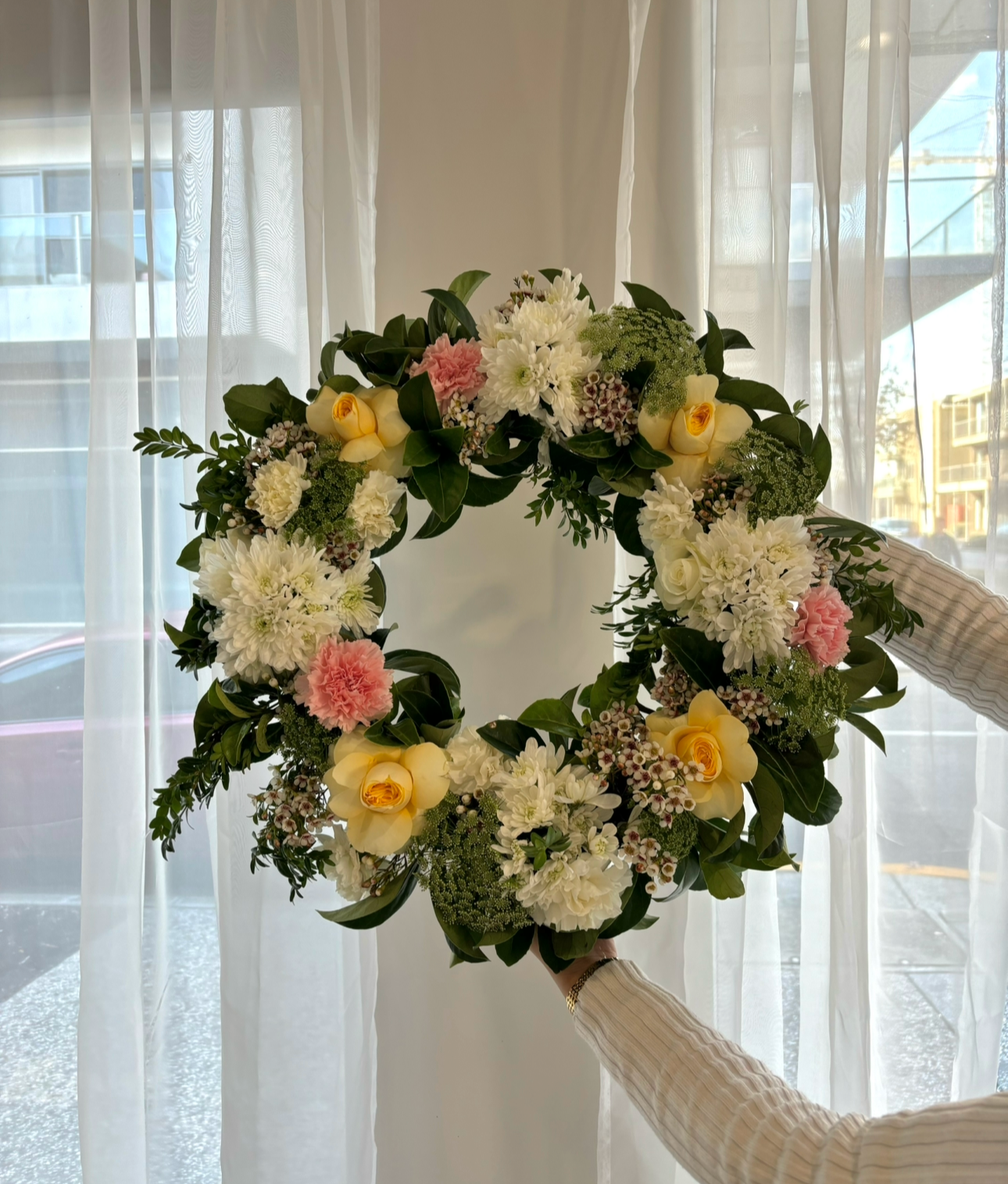 Fresh Flower Wreath