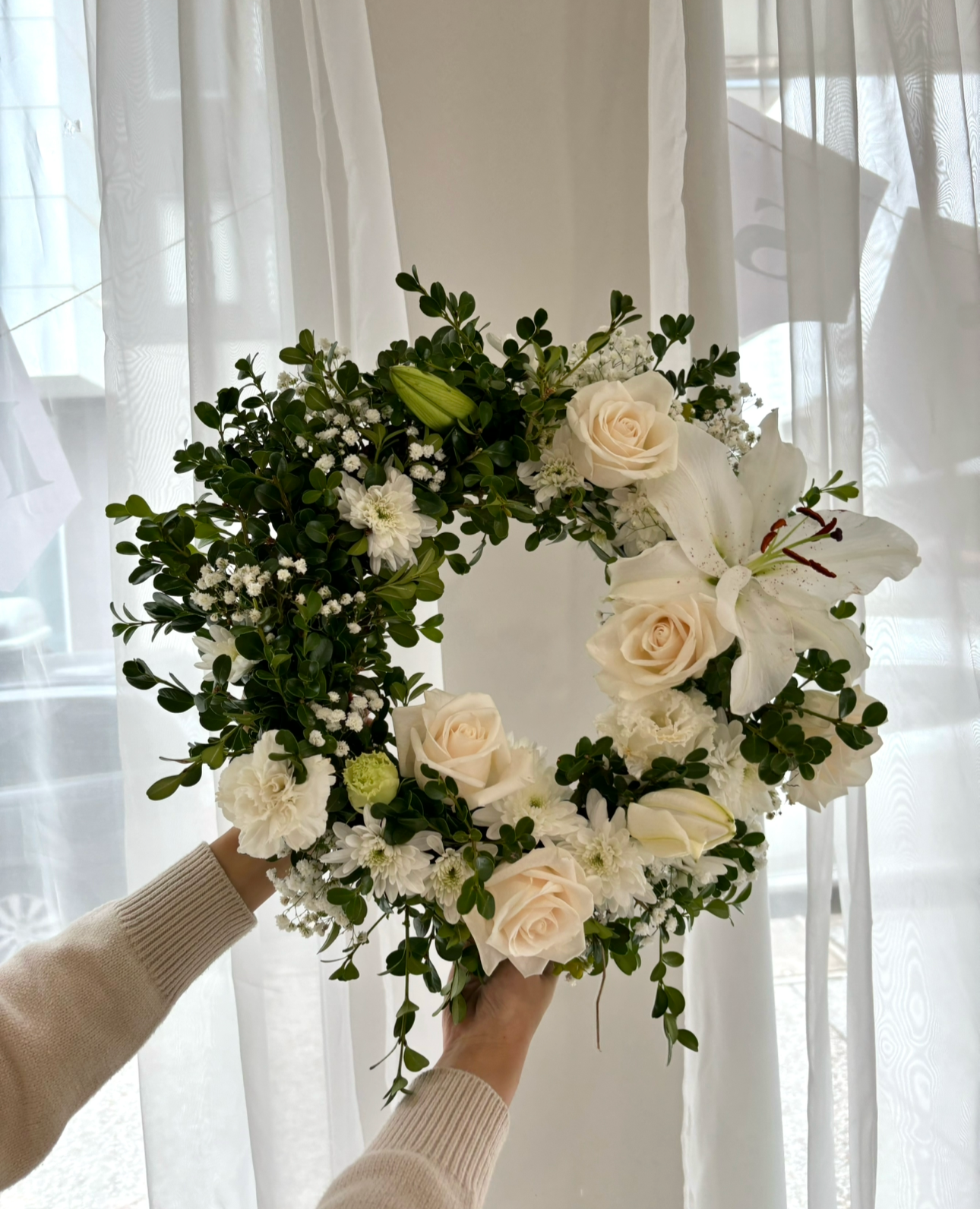 Fresh Flower Wreath