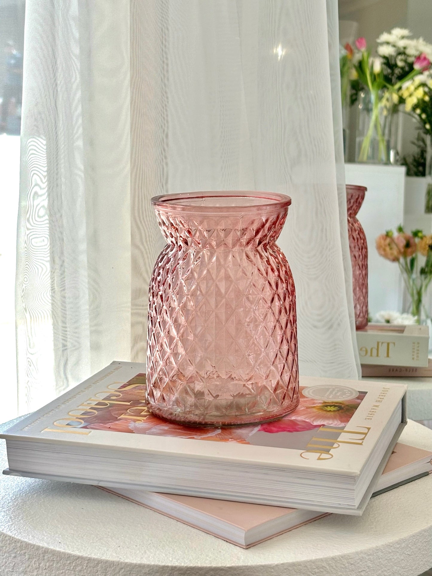 Diamond Pink Vase