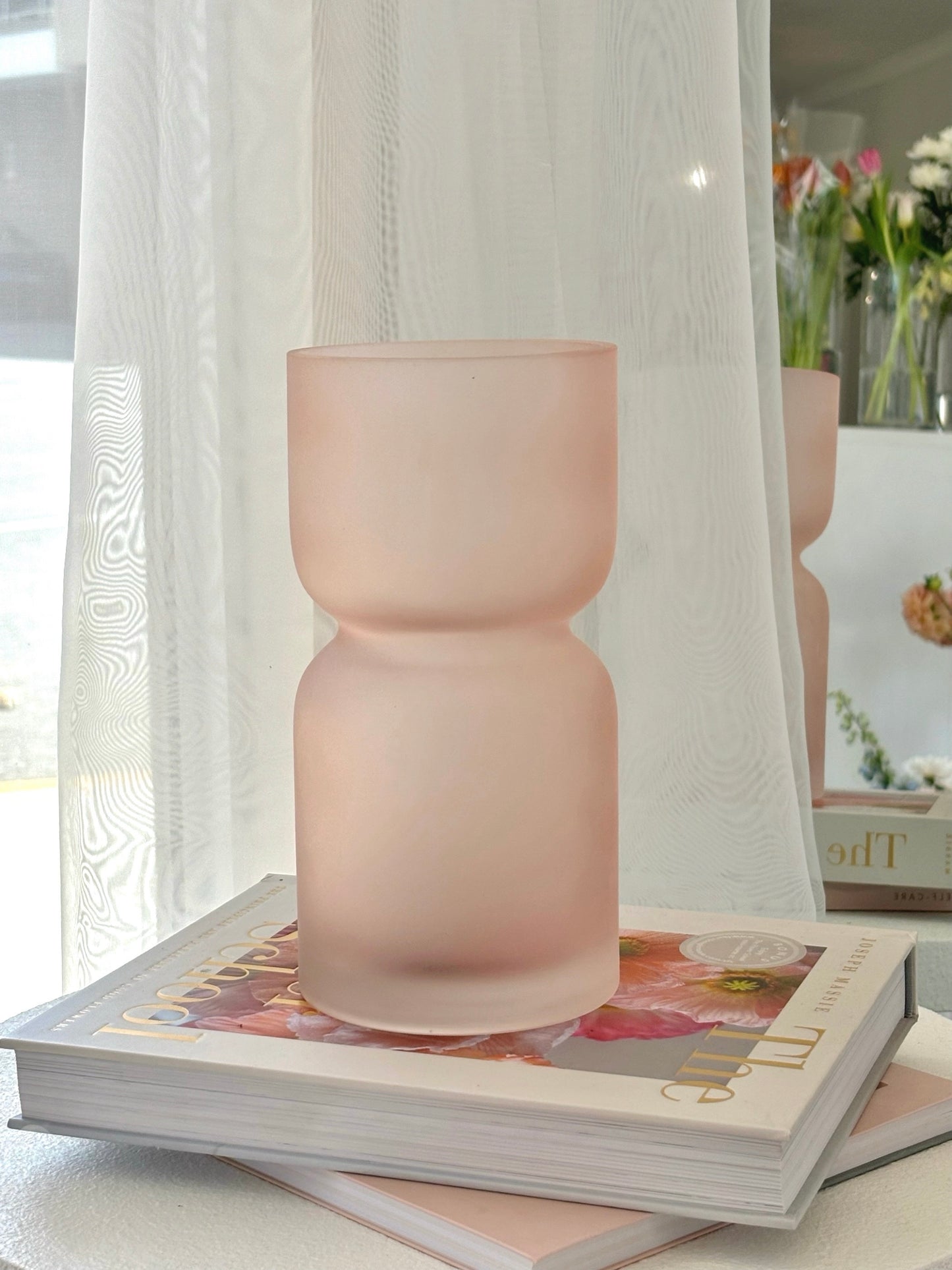 Frosted Vase